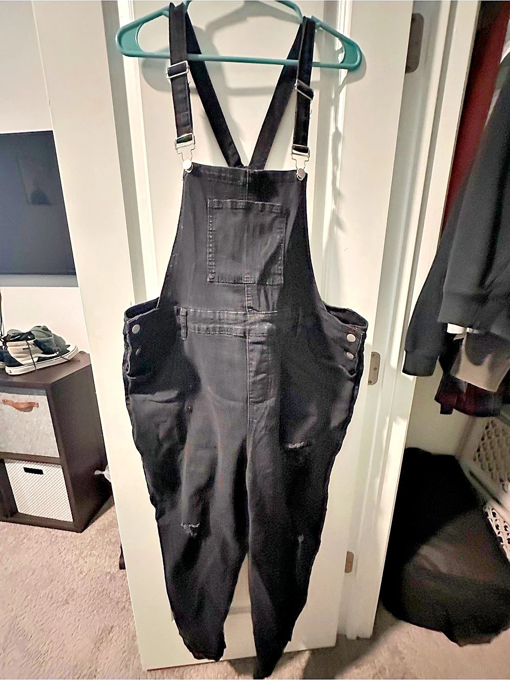 Black Overall Jumpsuit